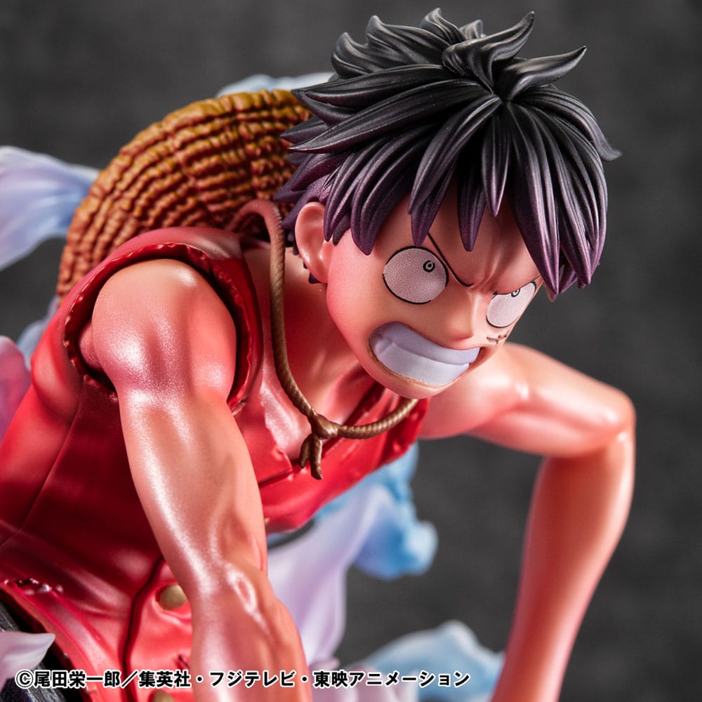One Piece - Monkey D. Luffy, P.O.P PVC Statue Gear 2 Limited Edition 19 cm