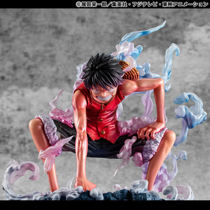 One Piece - Monkey D. Luffy, P.O.P PVC Statue Gear 2 Limited Edition 19 cm