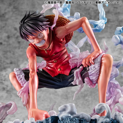 One Piece - Monkey D. Luffy, P.O.P PVC Statue Gear 2 Limited Edition 19 cm