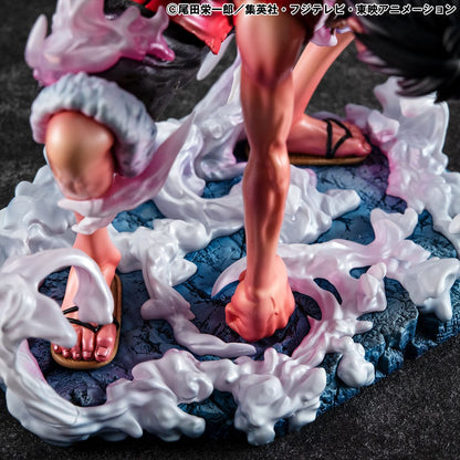 One Piece - Monkey D. Luffy, P.O.P PVC Statue Gear 2 Limited Edition 19 cm