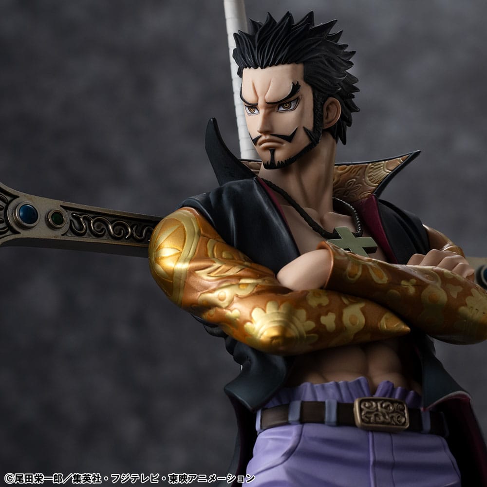 One Piece - Hawk Eye Dracule Mihawk Ver. R P.O.P SA-MAXIMUM PVC Statue 29 cm