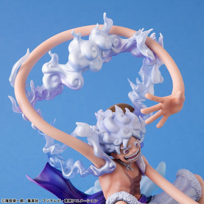 One Piece - Monkey D. Luffy, Portrait.Of.Pirates PVC Figure "Evolutionary History" "Gear Fifth" 26 cm