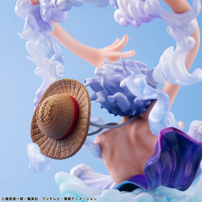 One Piece - Monkey D. Luffy, Portrait.Of.Pirates PVC Figure "Evolutionary History" "Gear Fifth" 26 cm