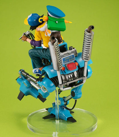 Dragonball Z - Son Goku & Son Gohan & Robot, Desktop Real McCoy EX PVC Diorama with two legs 20 cm