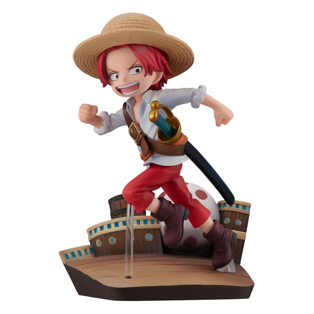 One Piece - Shanks, G.E.M. Series PVC Statue Run! Run! Run! 13 cm