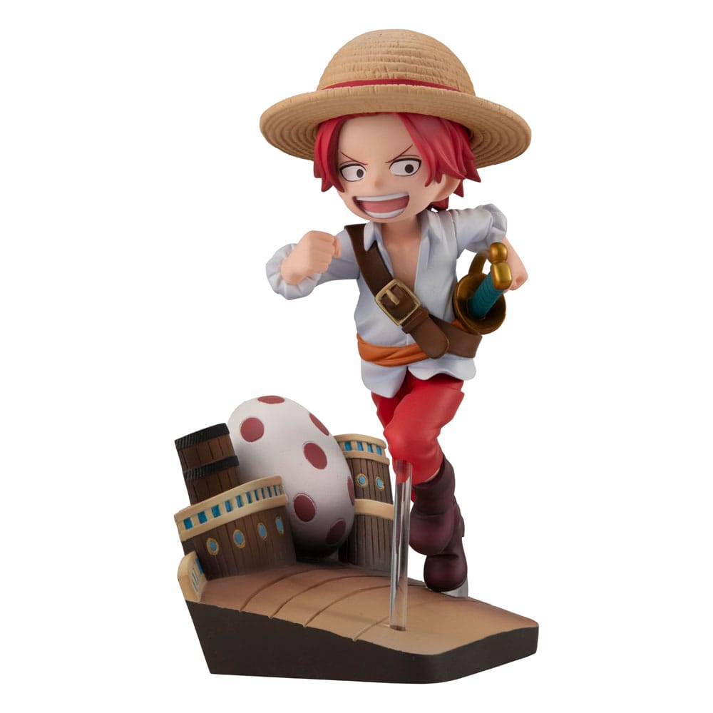 One Piece - Shanks, G.E.M. Series PVC Statue Run! Run! Run! 13 cm