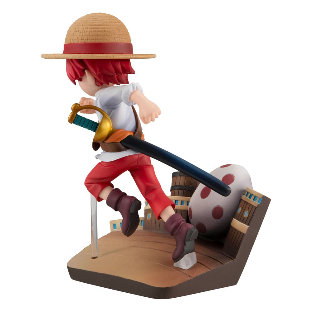 One Piece - Shanks, G.E.M. Series PVC Statue Run! Run! Run! 13 cm