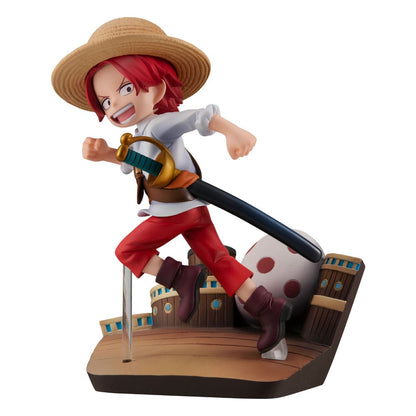 One Piece - Shanks, G.E.M. Series PVC Statue Run! Run! Run! 13 cm