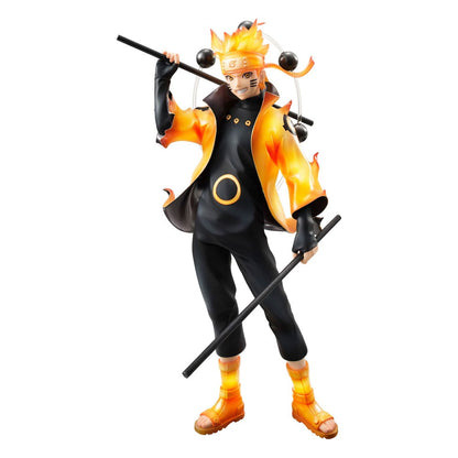 Naruto Shippuden - Naruto Uzumaki, G.E.M. Series PVC Statue Six Paths Sage Mode 15th Anniversary Ver. 22 cm