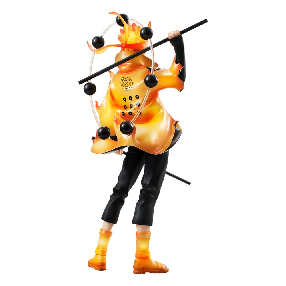 Naruto Shippuden - Naruto Uzumaki, G.E.M. Series PVC Statue Six Paths Sage Mode 15th Anniversary Ver. 22 cm