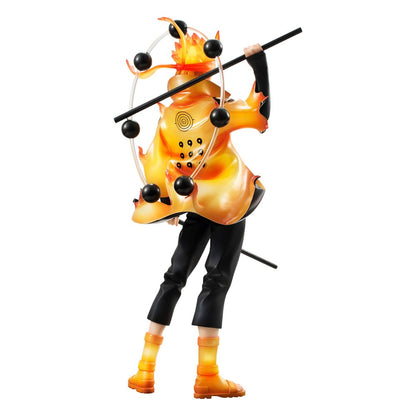 Naruto Shippuden - Naruto Uzumaki, G.E.M. Series PVC Statue Six Paths Sage Mode 15th Anniversary Ver. 22 cm