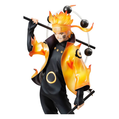 Naruto Shippuden - Naruto Uzumaki, G.E.M. Series PVC Statue Six Paths Sage Mode 15th Anniversary Ver. 22 cm