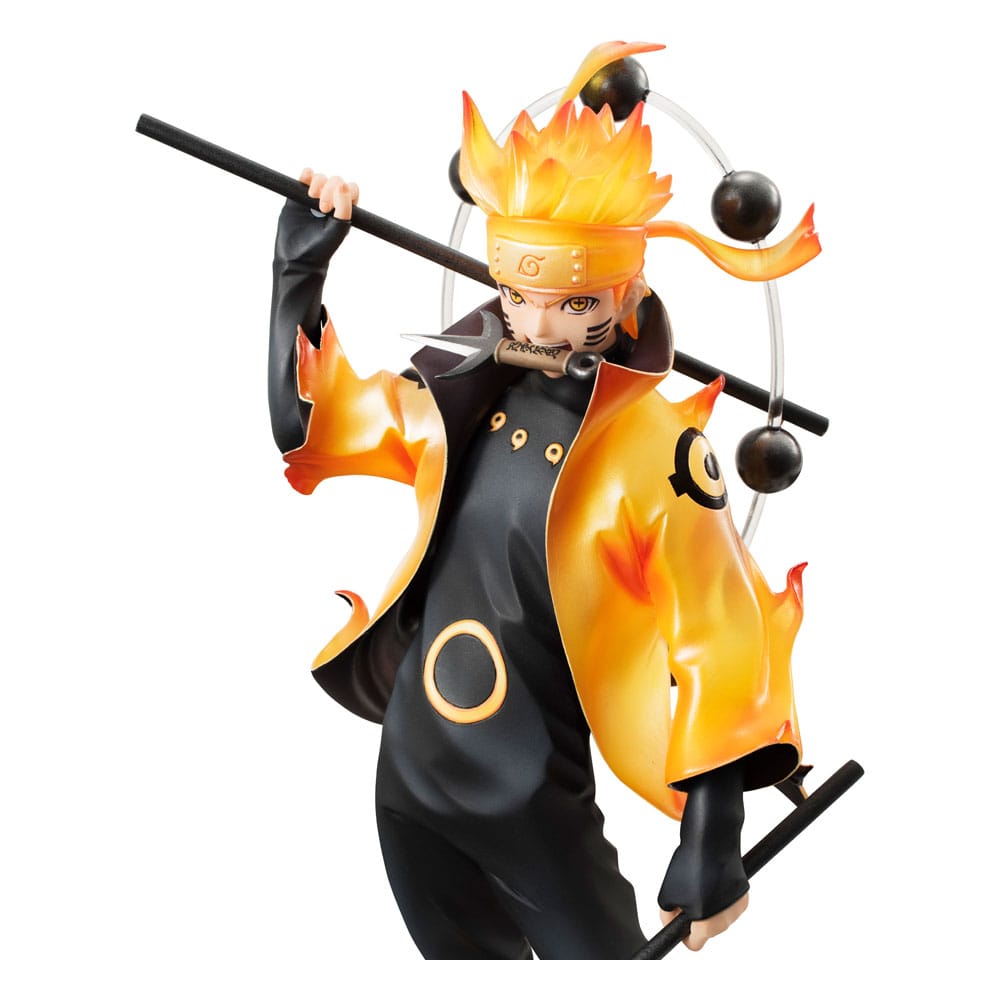 Naruto Shippuden - Naruto Uzumaki, G.E.M. Series PVC Statue Six Paths Sage Mode 15th Anniversary Ver. 22 cm