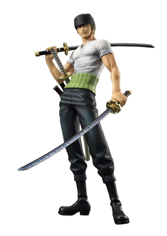 One Piece - Roronoa Zoro, Excellent Model P.O.P PVC Statue NEO-DX 10th Limited Ver. 23 cm