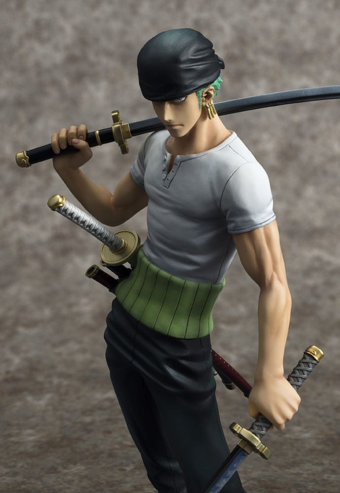 One Piece - Roronoa Zoro, Excellent Model P.O.P PVC Statue NEO-DX 10th Limited Ver. 23 cm