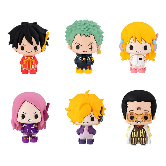 One Piece - 1 Blind Box, Chokorin Mascot Series Trading Figure Egghead Ver. 5 cm
