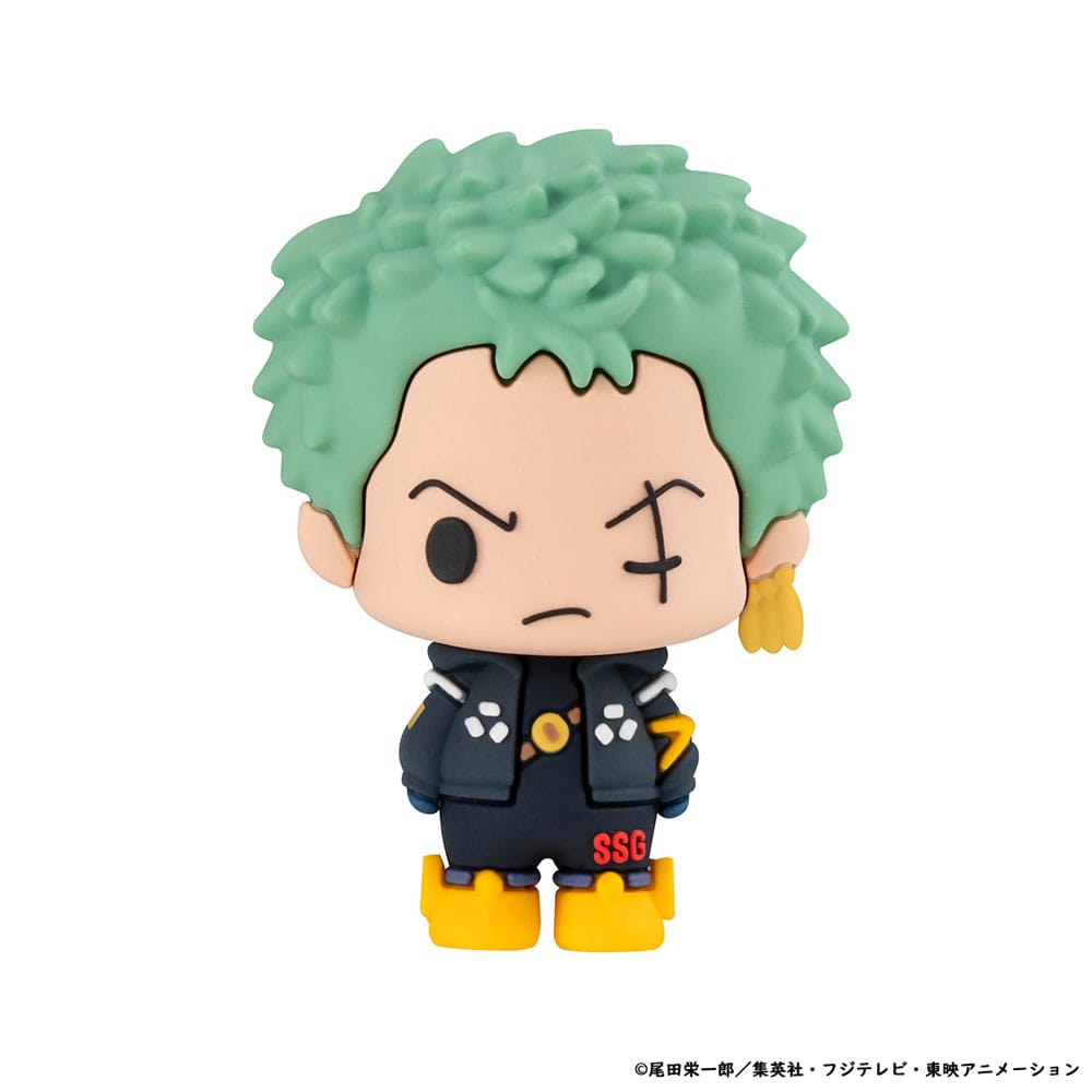 One Piece - 1 Blind Box, Chokorin Mascot Series Trading Figure Egghead Ver. 5 cm