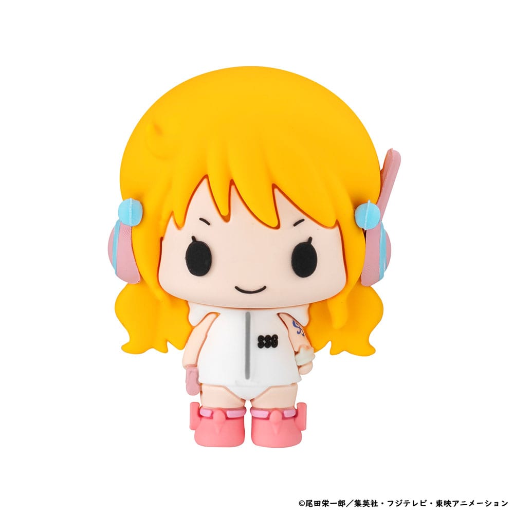 One Piece - 1 Blind Box, Chokorin Mascot Series Trading Figure Egghead Ver. 5 cm