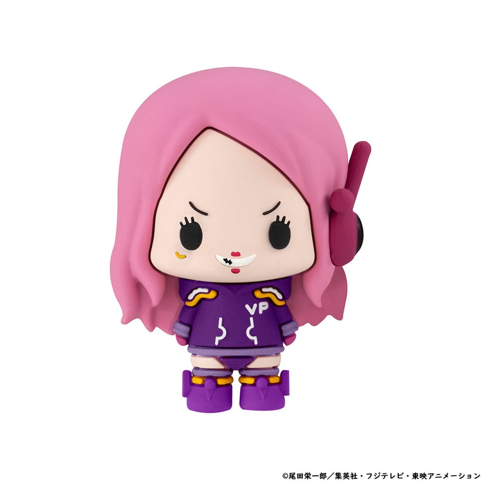 One Piece - 1 Blind Box, Chokorin Mascot Series Trading Figure Egghead Ver. 5 cm