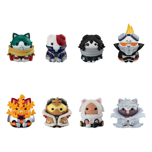 My Hero Academia - 1 Blind Box, Mega Cat Project Mini Figures Heroaca Cats No.01 3 cm