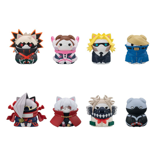 My Hero Academia - 1 Blind Box, Mega Cat Project Mini Figures Heroaca Cats No.02 3 cm