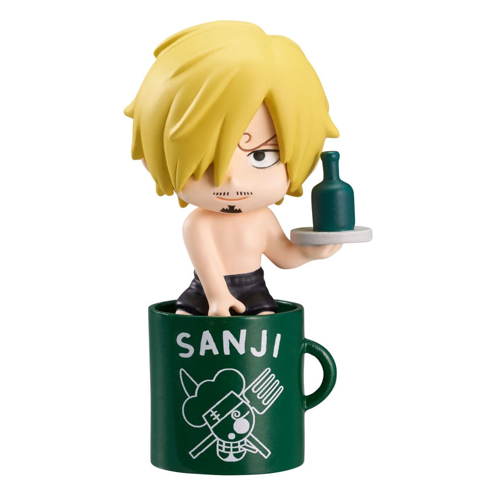One Piece - 1 Blind Box, Ochatomo Series Trading Figure Pirates' Vacance 4 cm