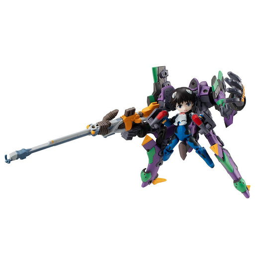 Neon Genesis Evangelion - Shinji Ikari & Evangelion No. 1, Desktop Army Action Figure New Theatrical Edition 15 cm
