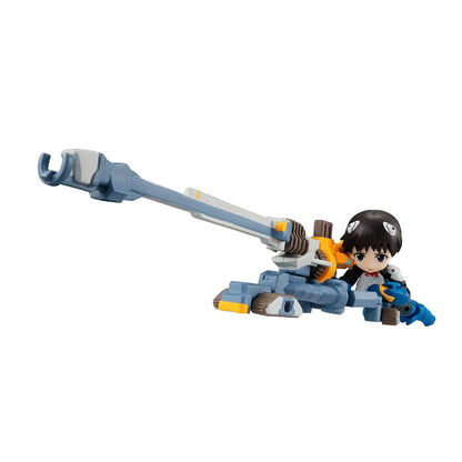 Neon Genesis Evangelion - Shinji Ikari & Evangelion No. 1, Desktop Army Actionfigur New Theatrical Edition 15 cm