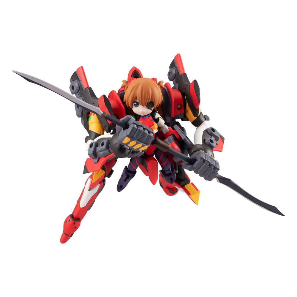 Neon Genesis Evangelion - Shikinami Asuka Langley & Evangelion Unit 8+2, Desktop Army Action Figures 15 cm
