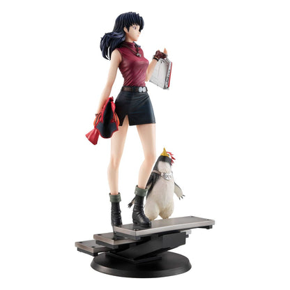 Rebuild of Evangelion - Misato Katsuragi & Pen Pen, Gals PVC Statue 25 cm
