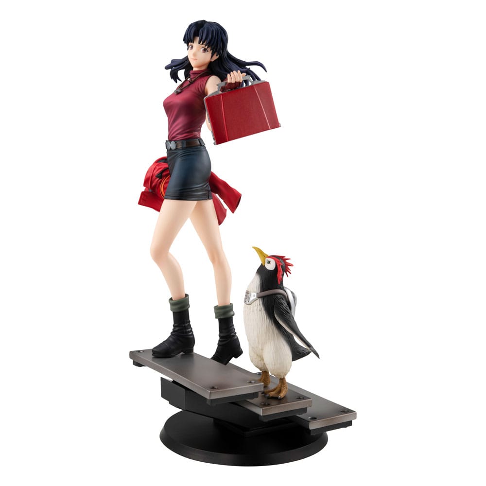Rebuild of Evangelion - Misato Katsuragi & Pen Pen, Gals PVC Statue 25 cm