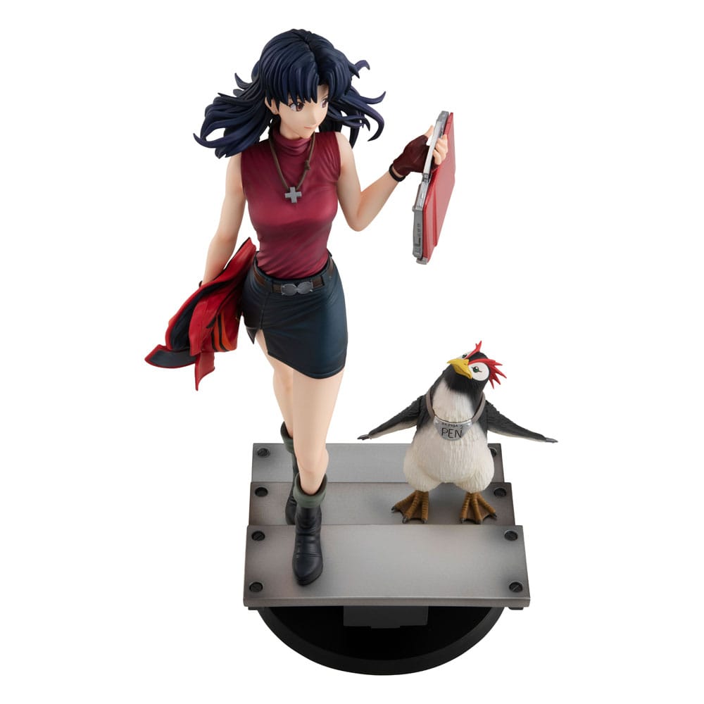 Rebuild of Evangelion - Misato Katsuragi & Pen Pen, Gals PVC Statue 25 cm
