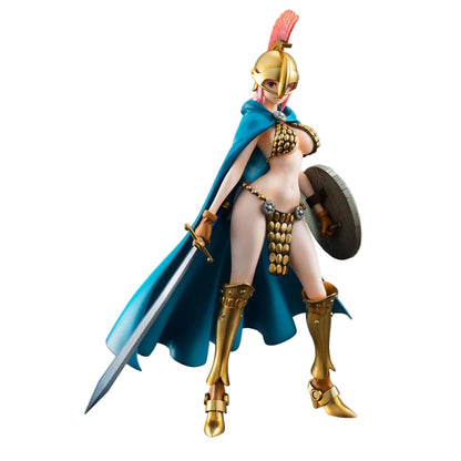 One Piece - Rebecca P.O.P PVC Statue Gladiator Sailing Again Super Limited Reprint Ver. 22 cm