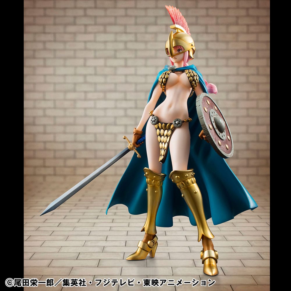 One Piece - Rebecca P.O.P PVC Statue Gladiator Sailing Again Super Limited Reprint Ver. 22 cm