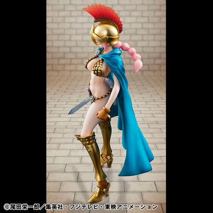 One Piece - Rebecca P.O.P PVC Statue Gladiator Sailing Again Super Limited Reprint Ver. 22 cm