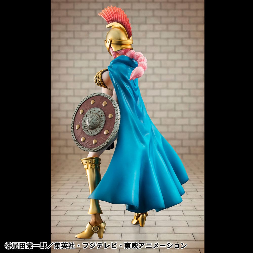 One Piece - Rebecca P.O.P PVC Statue Gladiator Sailing Again Super Limited Reprint Ver. 22 cm