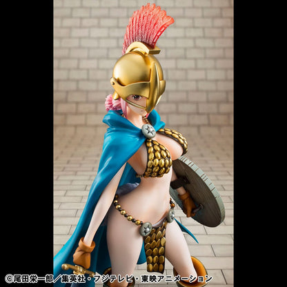 One Piece - Rebecca P.O.P PVC Statue Gladiator Sailing Again Super Limited Reprint Ver. 22 cm