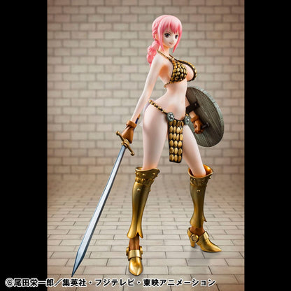 One Piece - Rebecca P.O.P PVC Statue Gladiator Sailing Again Super Limited Reprint Ver. 22 cm