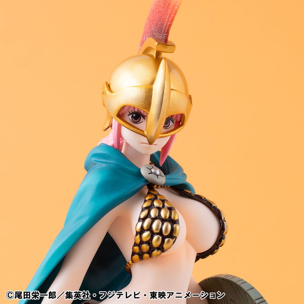 One Piece - Rebecca P.O.P PVC Statue Gladiator Sailing Again Super Limited Reprint Ver. 22 cm