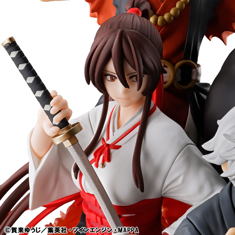 Hell's Paradise - Gabimaru, Sagiri, Chobei Aza, Shion, Petitrama DX PVC Mini-Statue 15 cm