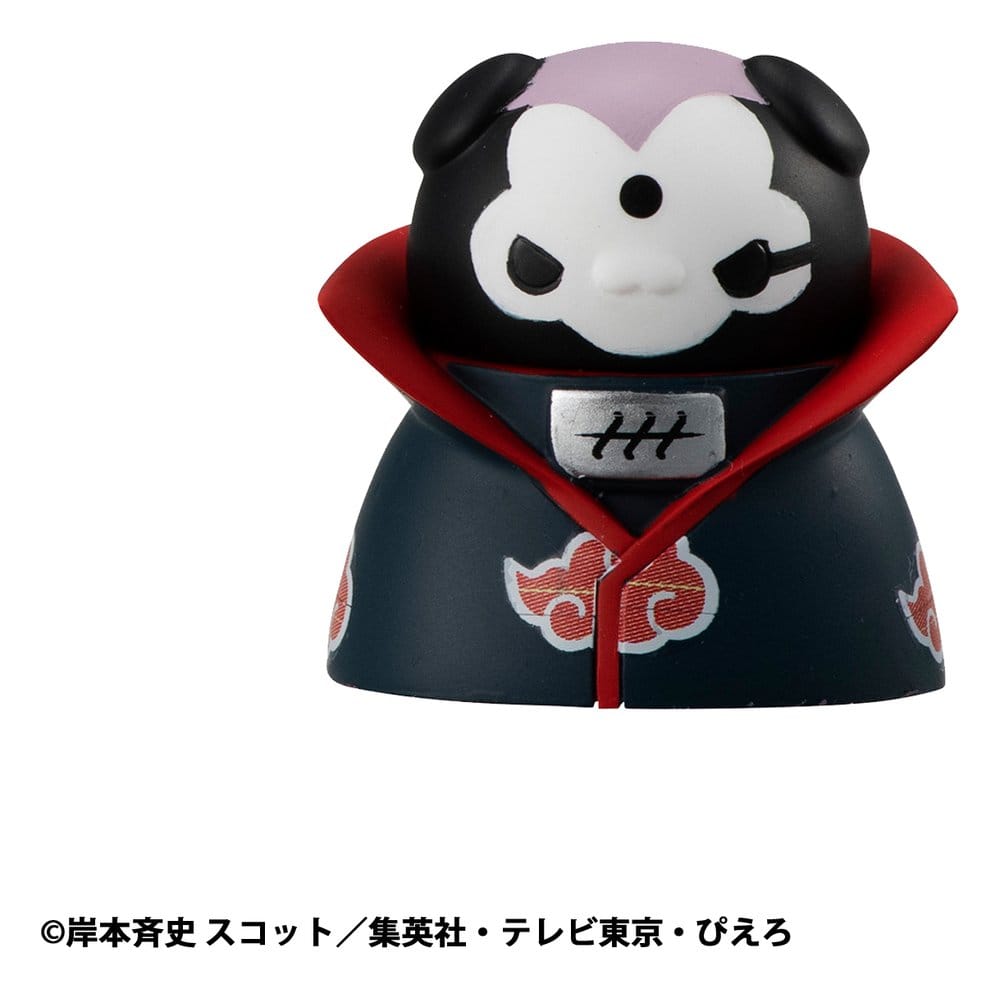 Naruto Shippuden - 1 Blind Box, Mega Cat Project Trading Figure Defense Battle of Village of Konoha! 3 cm Nyaruto!