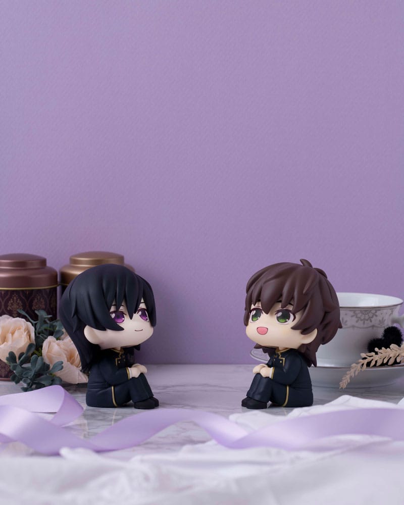 Code Geass - Lelouch Lamperouge & Suzaku Kururugi, Lelouch of the Rebellion Look Up PVC Statuen Set (with gift) 11 cm