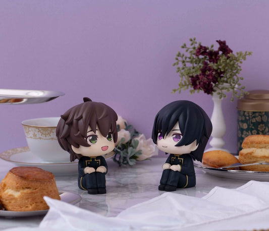 Code Geass - Lelouch Lamperouge & Suzaku Kururugi, Lelouch of the Rebellion Look Up PVC Statues Set (with gift) 11 cm