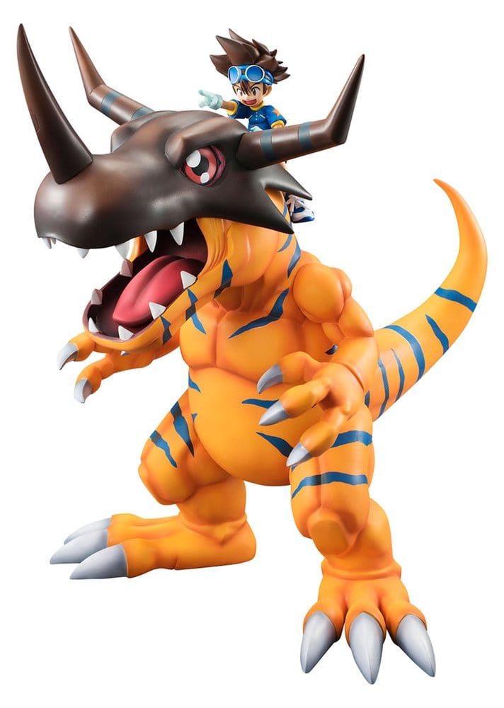 Digimon Adventure - Figur Greymon & Taichi Yagami , Precious G.E.M. Series PVC 25 cm (Repeat)