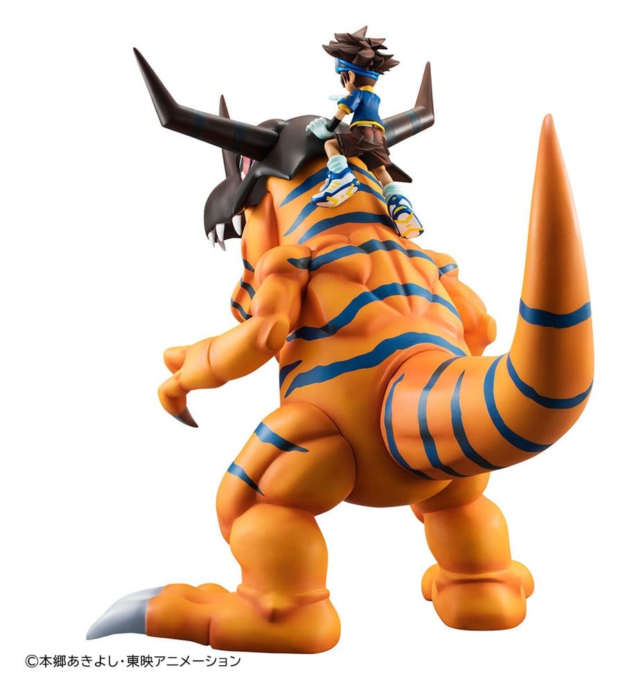 Digimon Adventure - Figur Greymon & Taichi Yagami , Precious G.E.M. Series PVC 25 cm (Repeat)