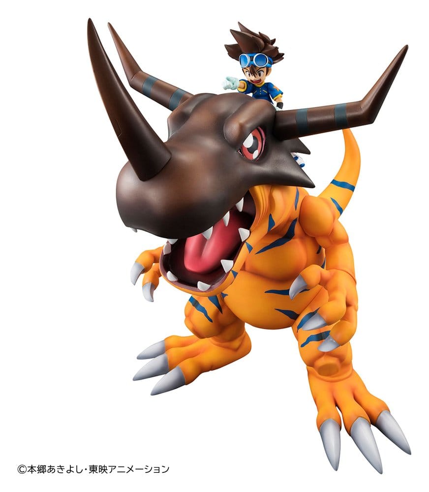 Digimon Adventure - Figur Greymon & Taichi Yagami , Precious G.E.M. Series PVC 25 cm (Repeat)