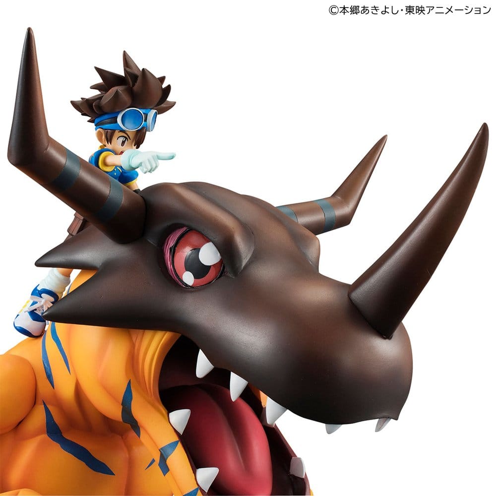 Digimon Adventure - Figur Greymon & Taichi Yagami , Precious G.E.M. Series PVC 25 cm (Repeat)