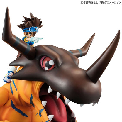Digimon Adventure - Figur Greymon & Taichi Yagami , Precious G.E.M. Series PVC 25 cm (Repeat)