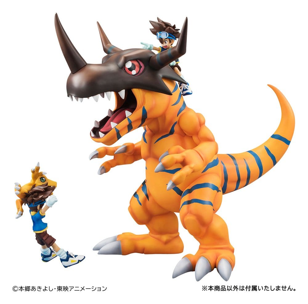 Digimon Adventure - Figur Greymon & Taichi Yagami , Precious G.E.M. Series PVC 25 cm (Repeat)