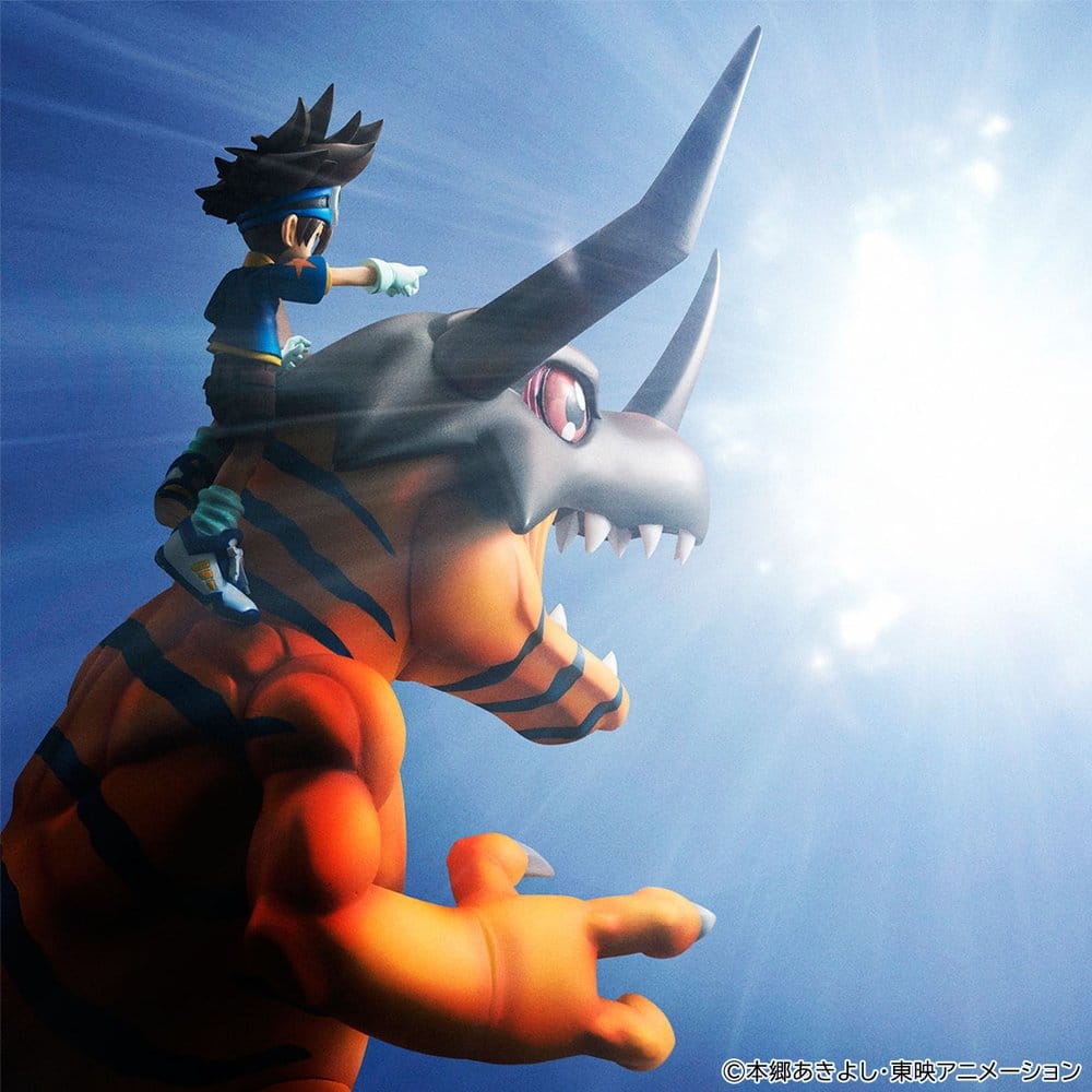 Digimon Adventure - Figur Greymon & Taichi Yagami , Precious G.E.M. Series PVC 25 cm (Repeat)